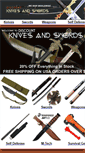 Mobile Screenshot of discountknivesandswords.com